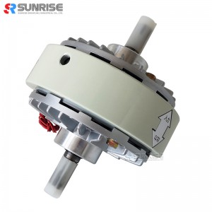 Hoge kwaliteit Lage prijs Dubbele as magnetische poeder koppeling voor verpakkingsmachine PC-serie