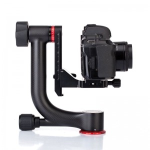 KINGJOY Heavy-duty carbon statiefaccessoires Gimbalkop met Arca-Swiss snelwisselplaat tot 50 lbs \/ 20 kg