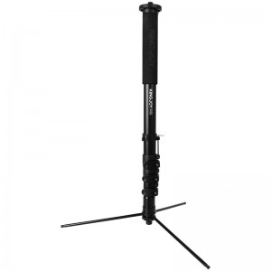 KINGJOY Statiefhouder, telescopische stang, aluminium monopod, 1,71 m hoogte