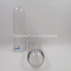 65 mm 275 g nekmaat 72 mm Plasitc huisdier voorvorm voor waterdrankolie
