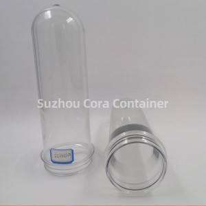 55 mm 156 g nekmaat 62 mm Plasitc huisdier voorvorm voor waterdrankolie