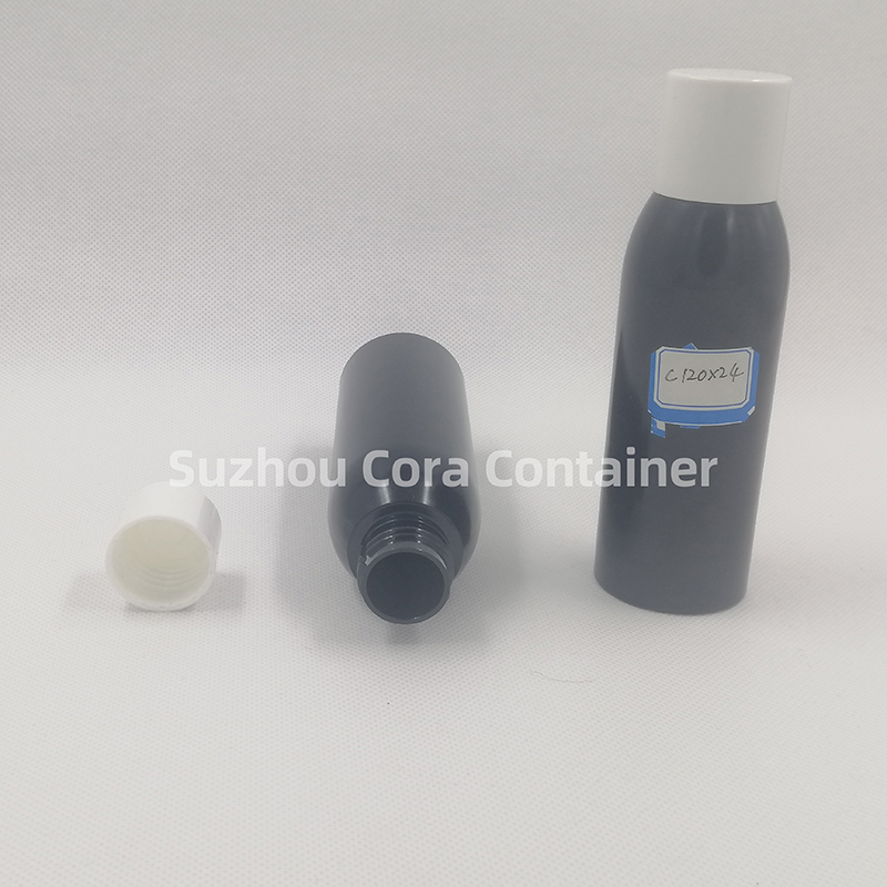 120ml Neck Size 24mm Pet Plastic Cosmetic Bottle met schroefdop