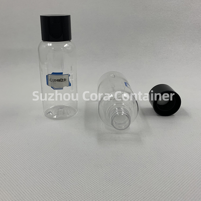 100ml Neck Size 20mm Plastic Cosmetische fles met schroefdop