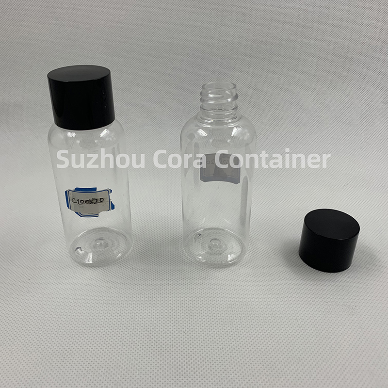 100ml Neck Size 20mm Plastic Cosmetische fles met schroefdop