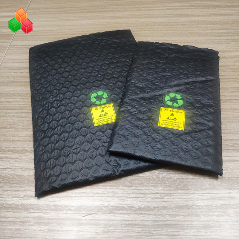 Design print logo bubble mailers scheur-proof beklede plastic zak /co geëxtrudeerd poly verzending enveloppe luchtbehandeling zak
