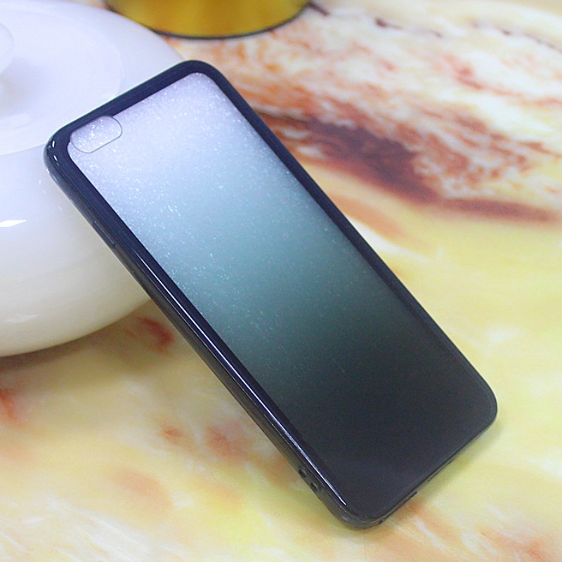 iPhone 7 Plus/iPhone 8Plus TPU+PC case met kleur die geleidelijk verandert van licht naar diep