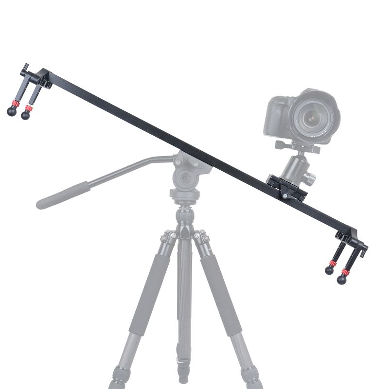 KINGJOY VM-100 1000 mm Lengte Aluminum Draagbare Camera Rail Slider met Smooth Movement for Photo and Video