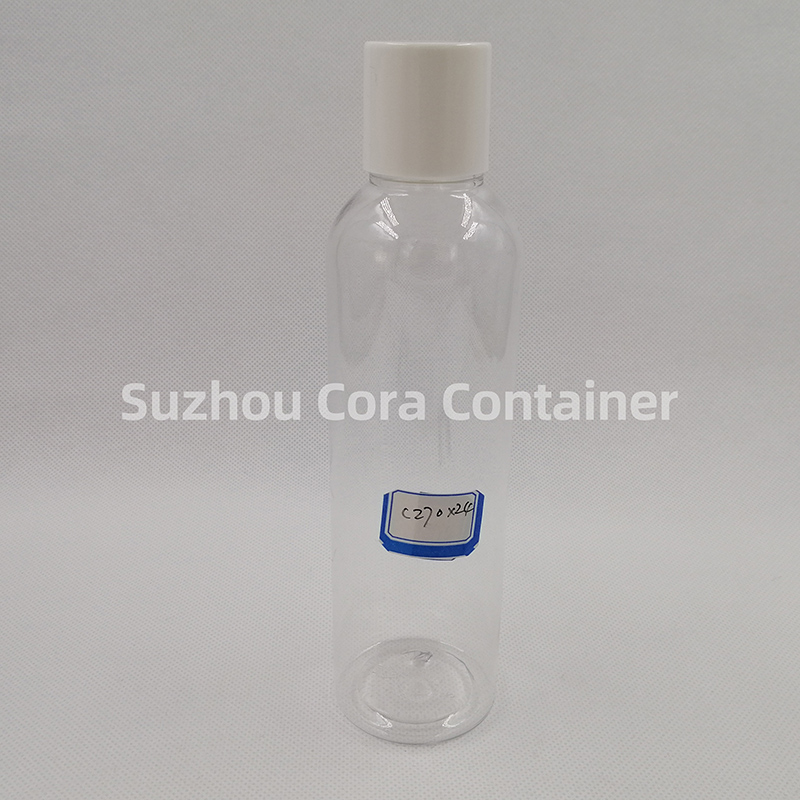 270ml Neck Size 24mm Pet Plastic Cosmetic Bottle met schroefdop