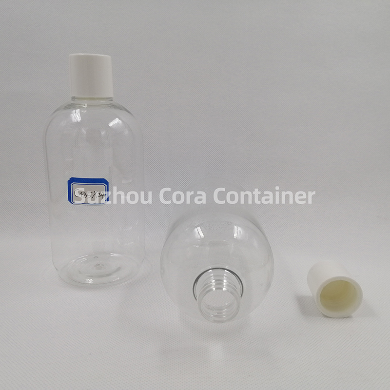 485ml Neck Size 24mm Pet Plastic Cosmetic Bottle met schroefdop
