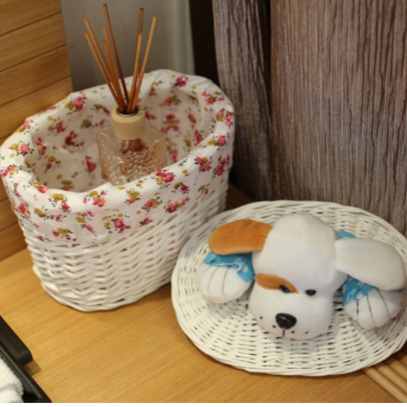 Willow Laundry Basket met Lid