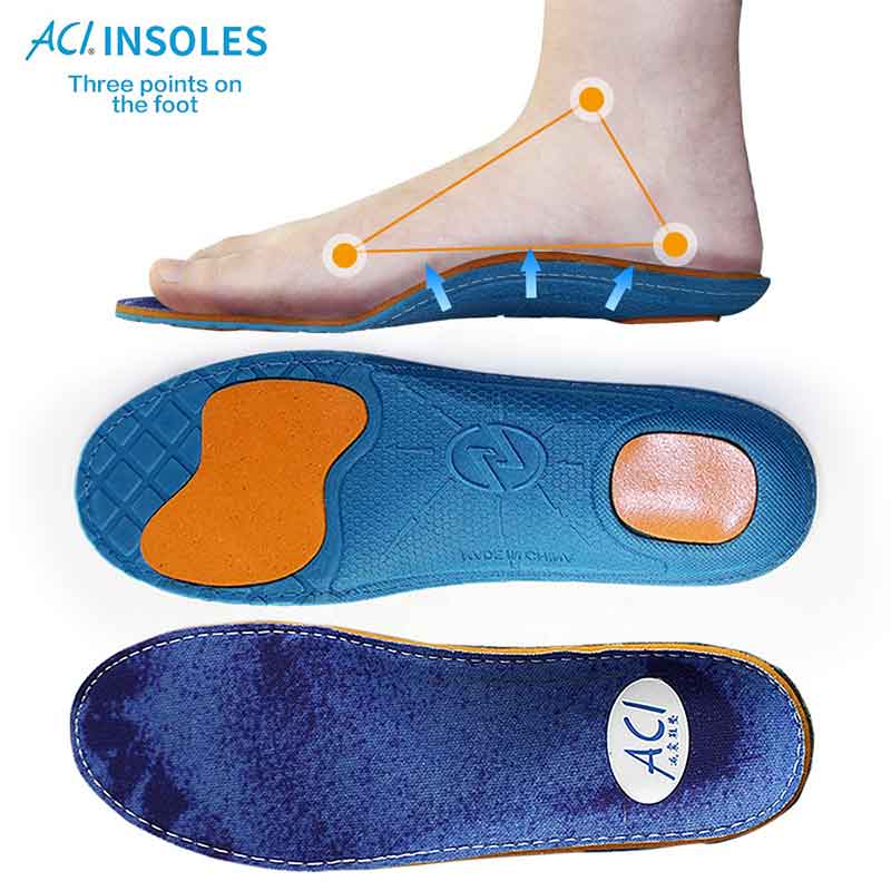 High Elastische Shock Absorptie Basketbal Shoe Insoles (ACF)