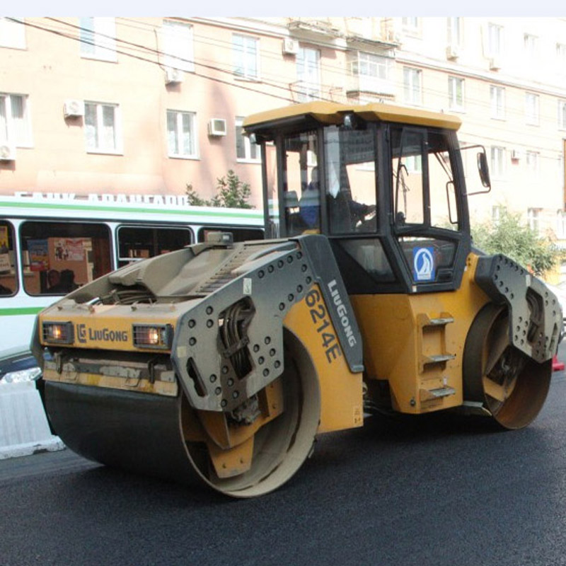 Tandem hydrostatische vibratierol Clg6214e 14 Ton dubbele drum