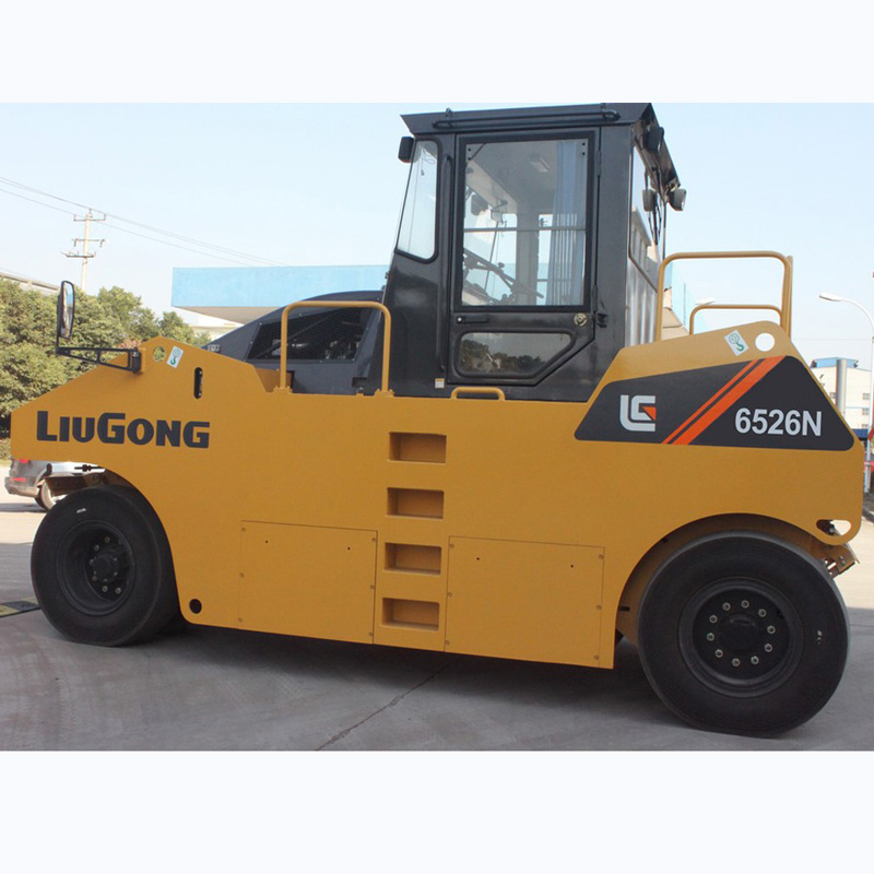 Officiële fabrikant Liugong 26t mechanische wegwals met enkele trommel Clg6526
