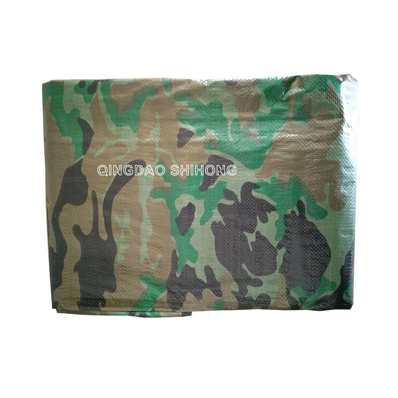 Camouflage zeil waterdicht canvas brandvertragende tarp