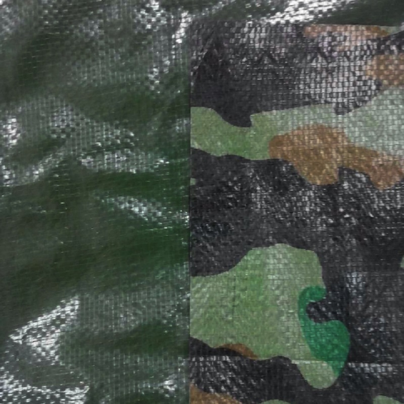Camouflage zeil waterdicht canvas brandvertragende tarp