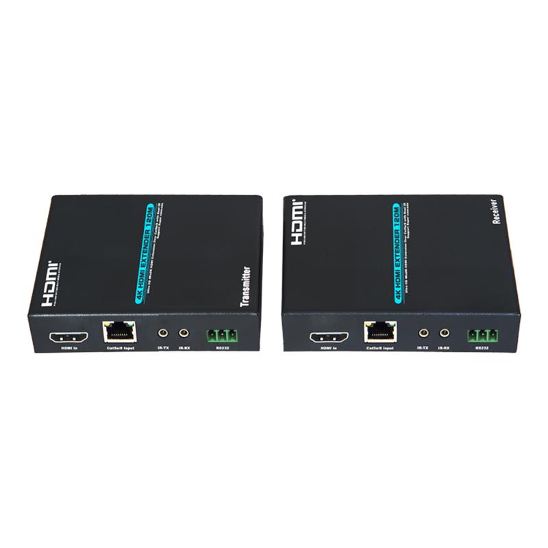 V1.4 4K HDMI Extender 120m over een single cat5e/6 kabel Support Ultra HD 4Kx2K/30Hz