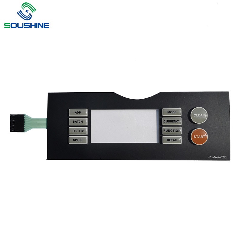 OEM Waterproof en Dustproof Membrane Switch met Flexible Long Circuit