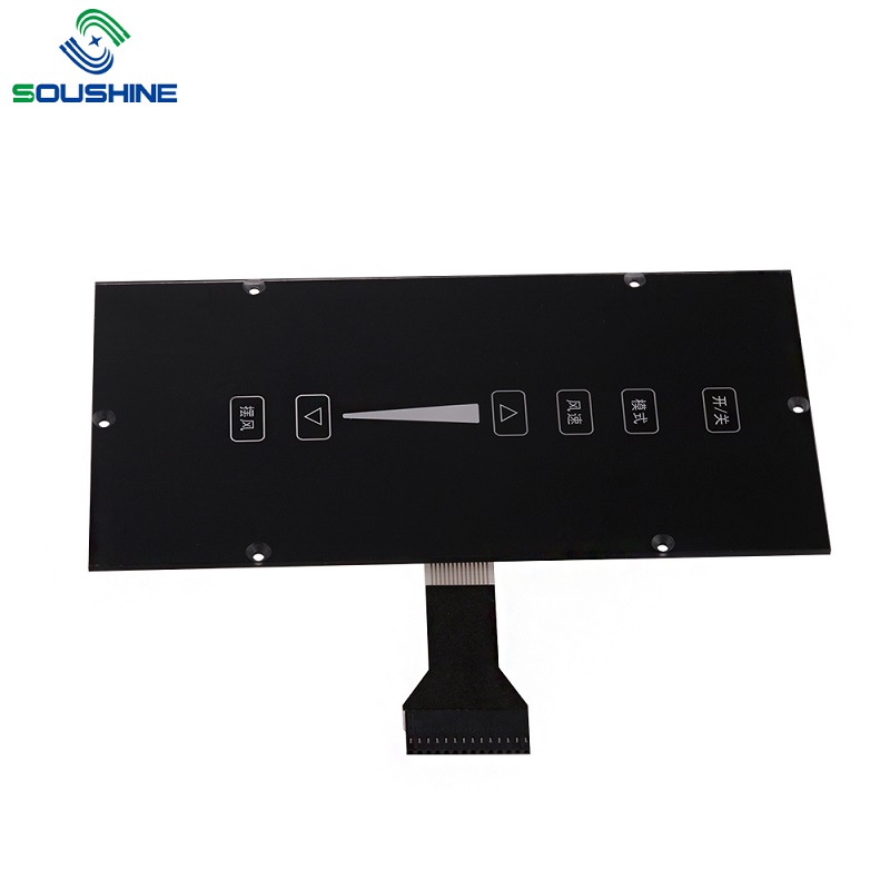 ip67 capacitieve touch overlay membraan switch