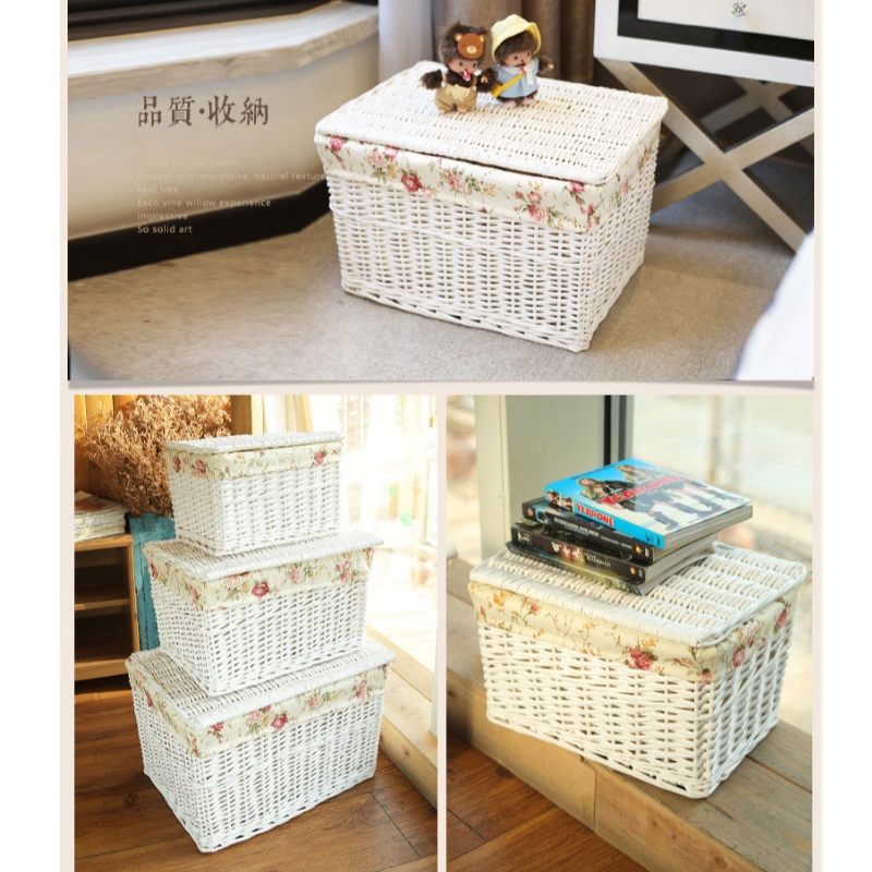 Handgemaakte desktop-opslagmand