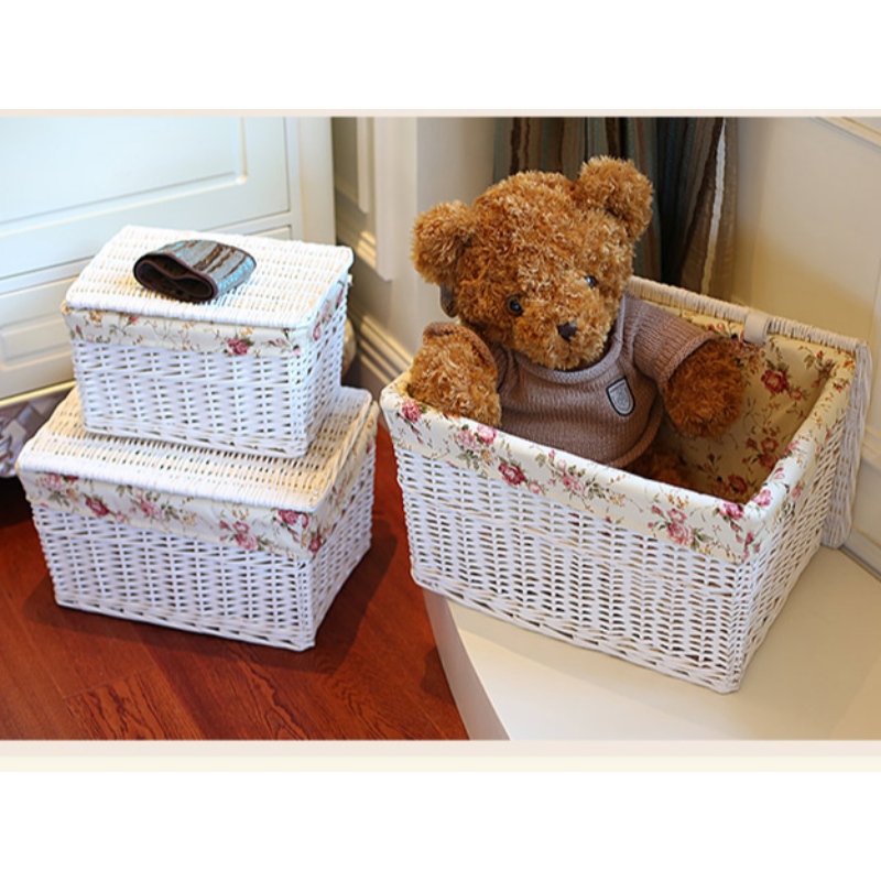 Handgemaakte desktop-opslagmand