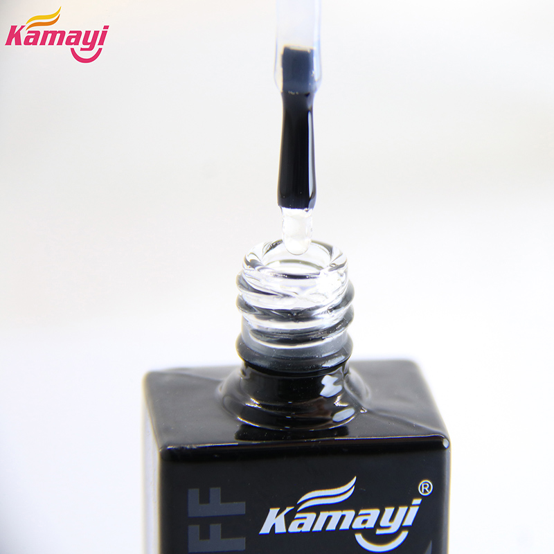 Kamayi topcoat en base coat nagel salon ontwerp kwaliteit fabriek prijs losweken uv led nagel gel polish top coat finish gel
