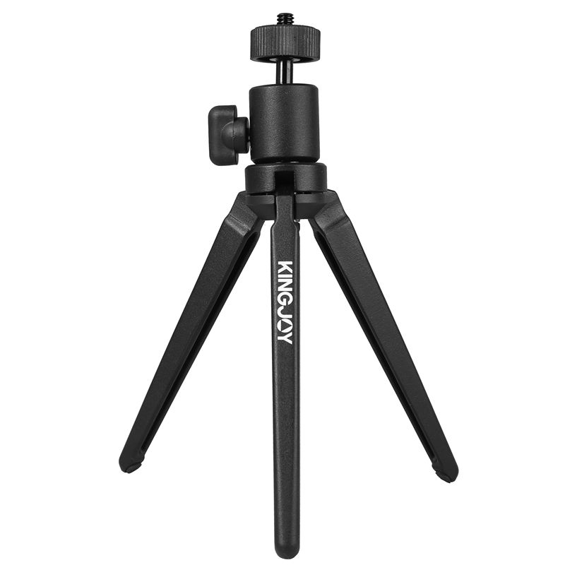 KINGJOY Mini Aluminum Tableton Camera Photo Tripod M5 met 360 degree Roterende Ball Head