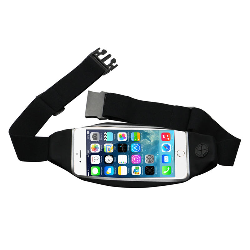 Unisex Transparant PVC Waterproof Phone Pocket Custom Waist Bag