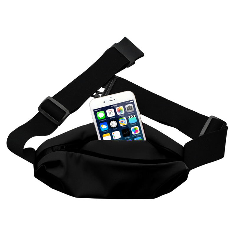 Unisex Transparant PVC Waterproof Phone Pocket Custom Waist Bag