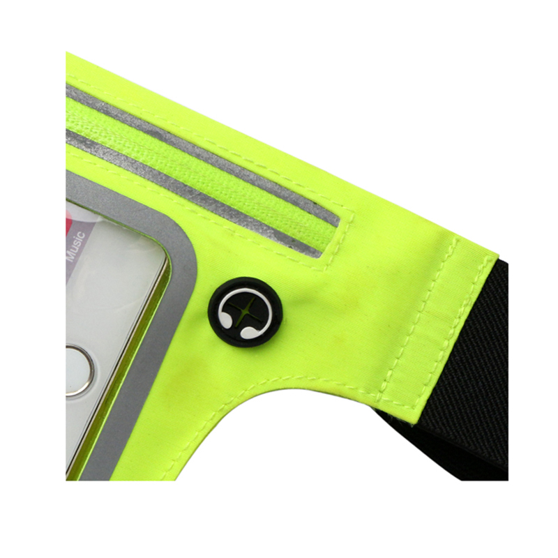 Lycra Sport Waist Pouch met transparant venster