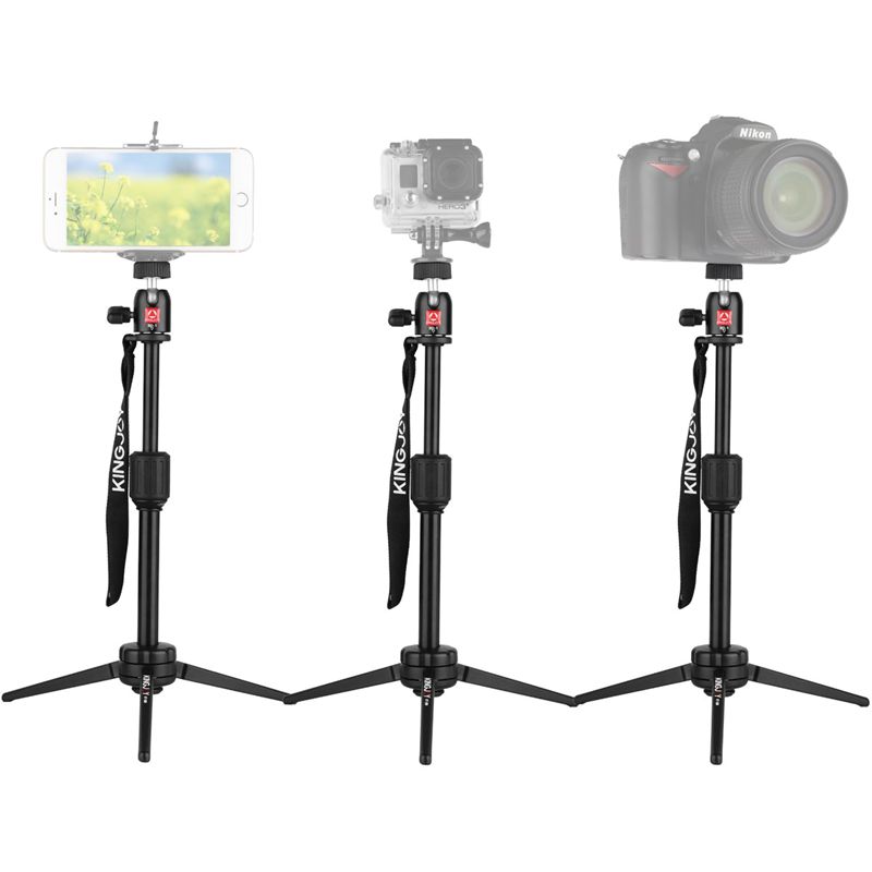 Beste professionele camera statief, dslr statief licht statief KT-200 + QD-1