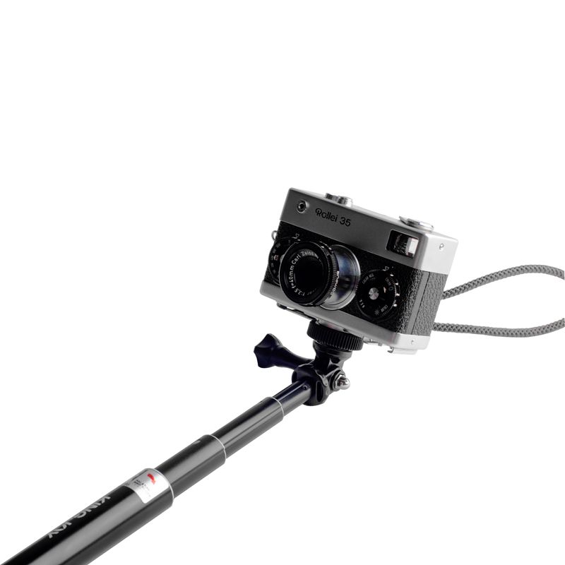 KINGJOY 4-delig aluminium uitschuifbare 960 mm lengte digitale camera Selfie Stick H096