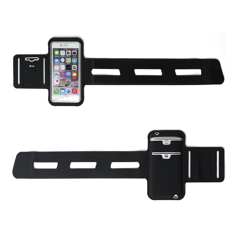 Elastische reflectieve Fitness Armband Smartphone Case Sport Running Phone Armband