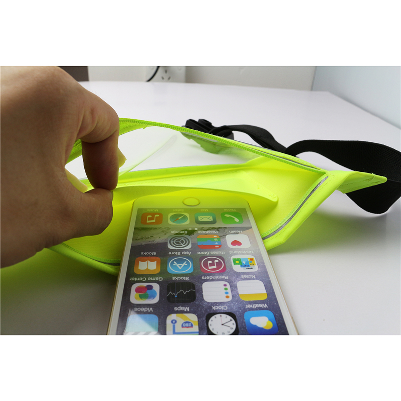 Sport Waist Pouch Bag met transparant venster