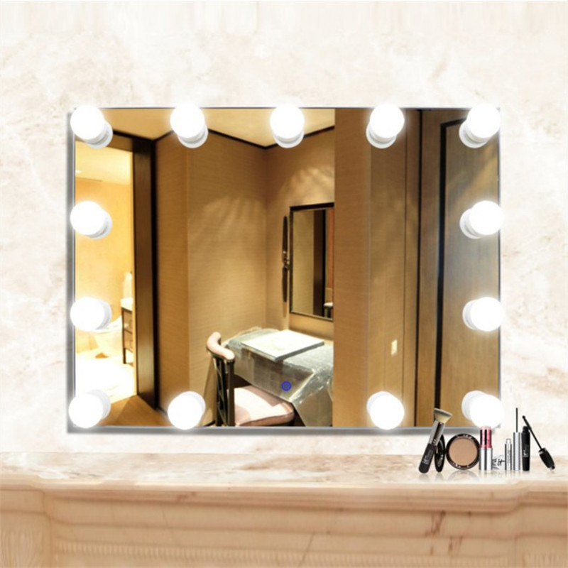 Barber Station Miroir Smart Touch LED Light Makeup Mirror