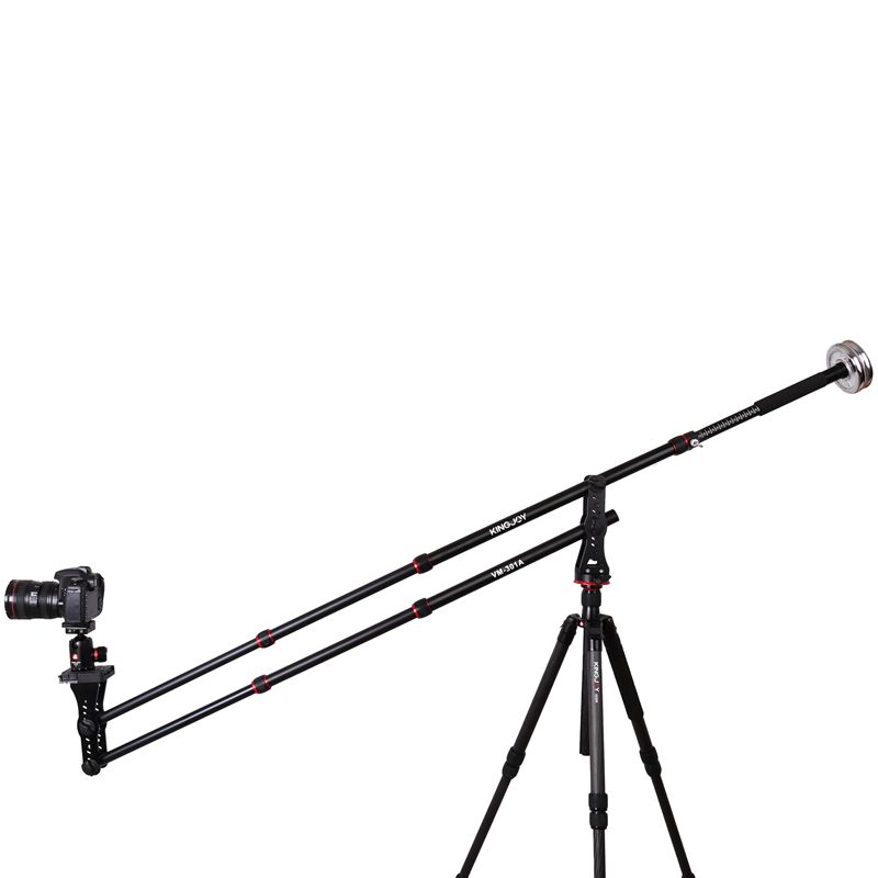 KINGJOY VM-301C Nieuwe professionele MiniJib-kraan voor camera DSLR