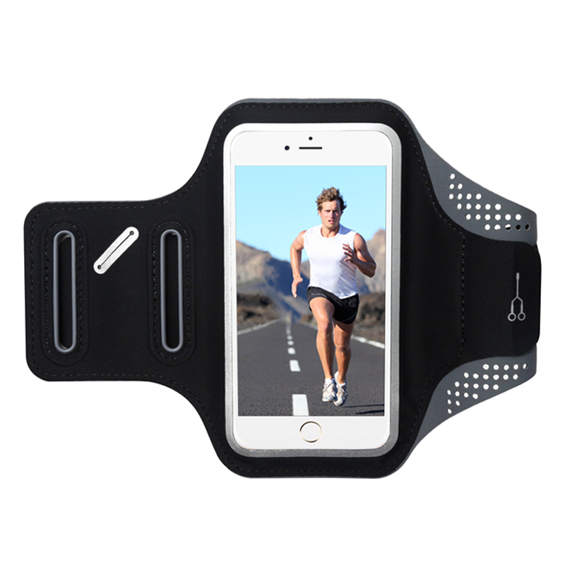 Hoge kwaliteit universele sport armband mobiele telefoon arm tas