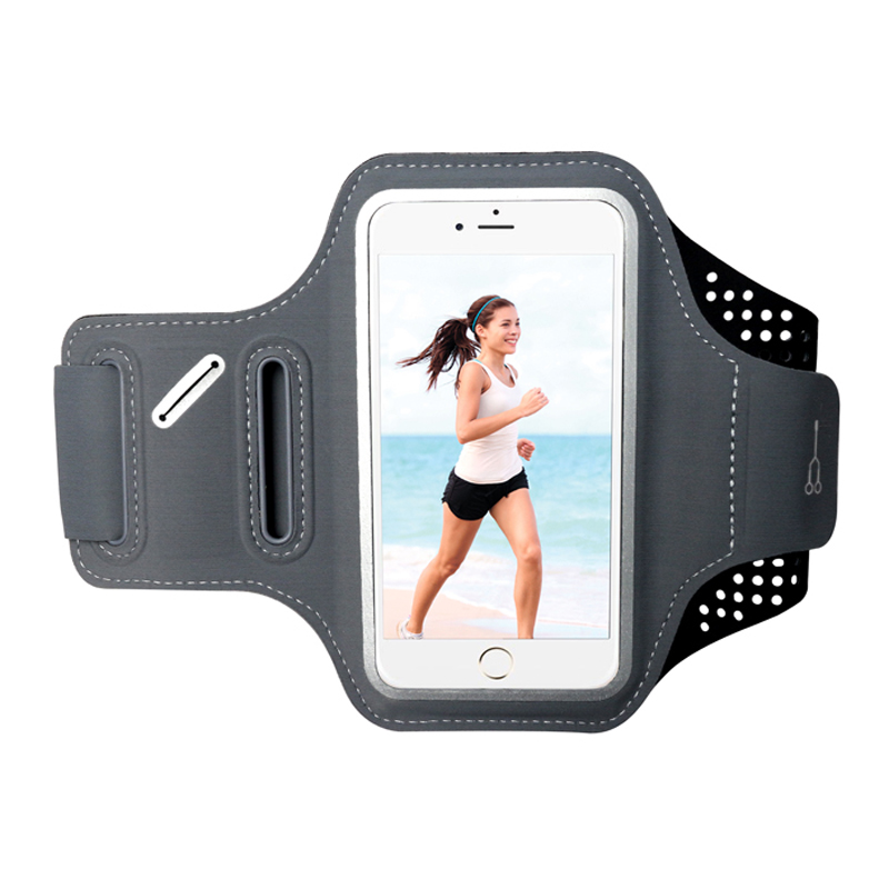 Waterproof lopende mobiele telefoon Sport Armband