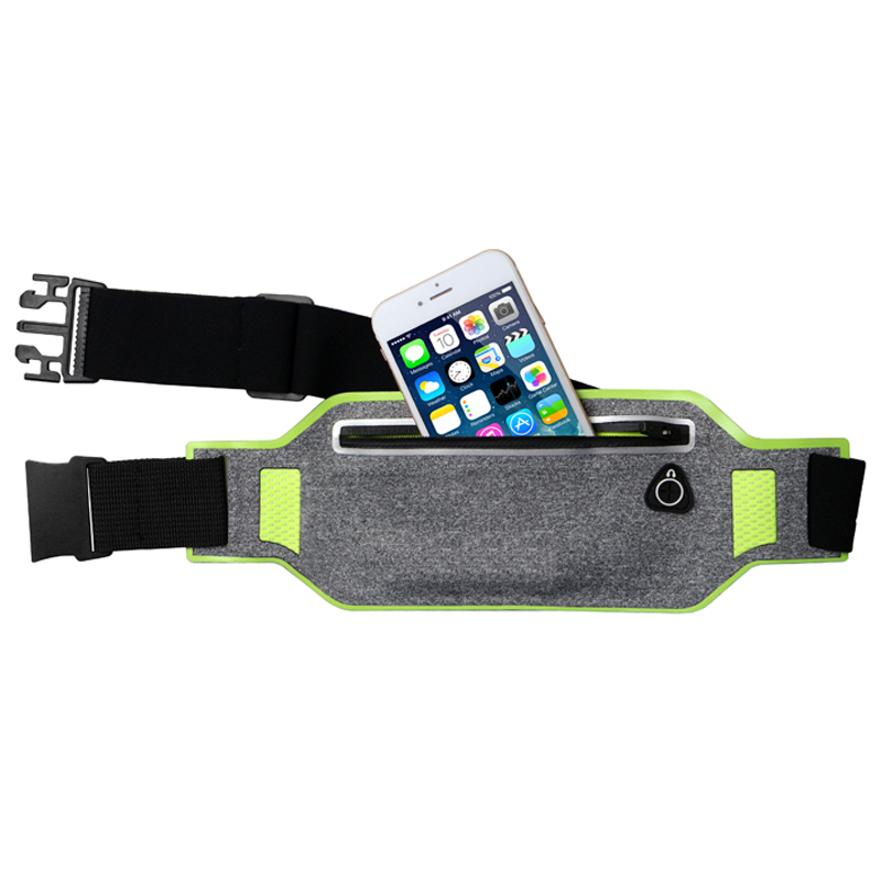 Reflecterende onzichtbare heuptas Sport Running Belt Waterdicht heuptasje voor telefoon