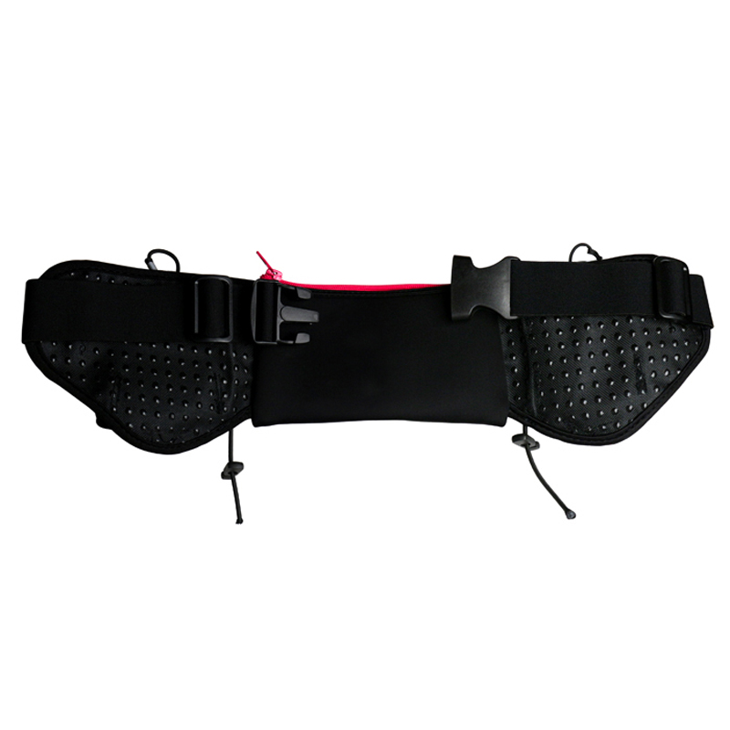 Unisex Professional Hiking Travel Gym Running Waterproof Nylon Waist Bag with Water Bottle