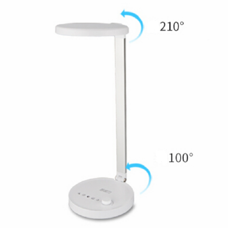 689S 4 verlichtingsmodi led bureaulamp met USB-interface