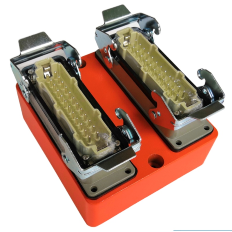 242 verdeeldoos + plug + base+gray