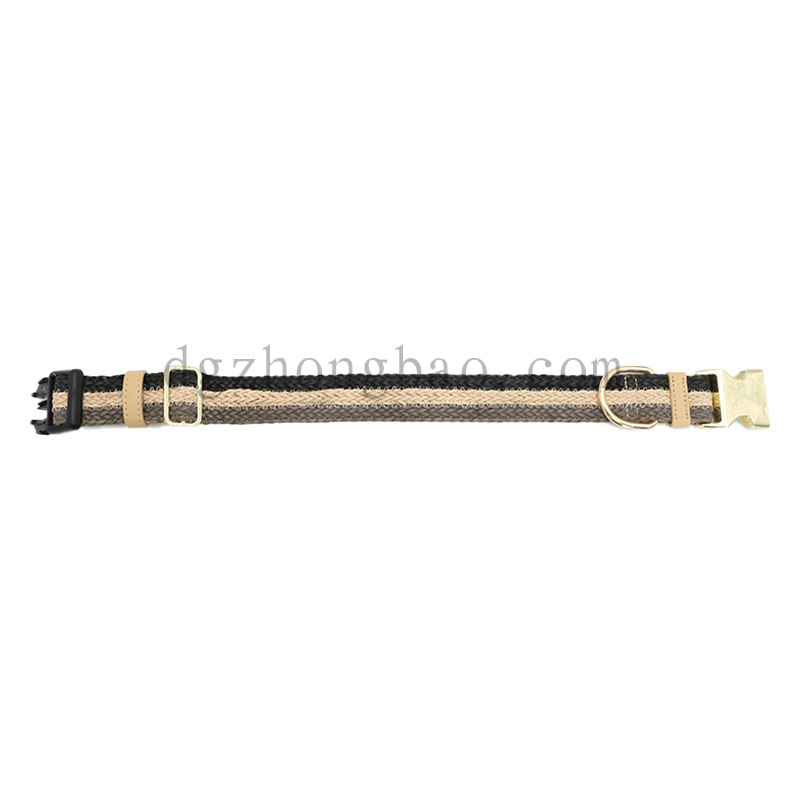 Tegenstrijdige vlechtelement halsband