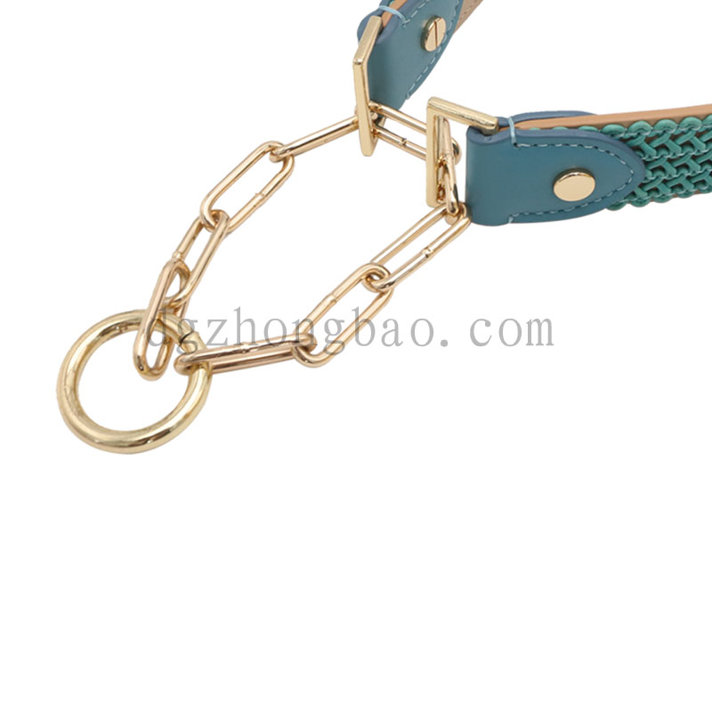 Geweven halsband verstelbaar voor honden