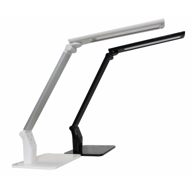 1689 USB Dimmable Modern Black Folding Coffee Restaurant Foldable Led Desk Light CC Table Lamp