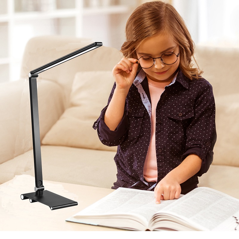 129s Fabriek groothandel led tafellamp touch switch eye protection desk reading lamp