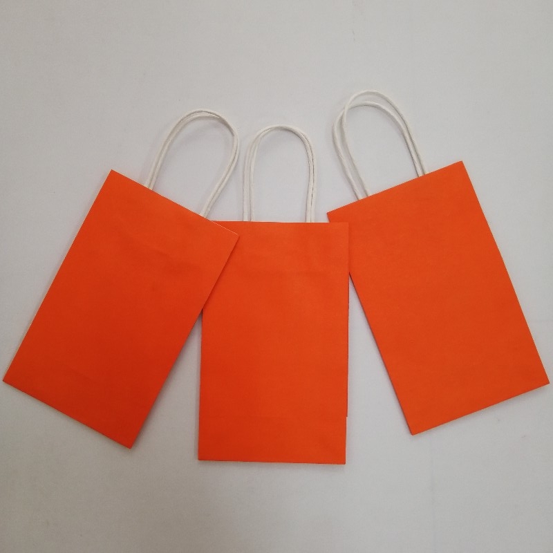 Cowhide Paper Package Bag Kraft Paper Packaging Bag for Food