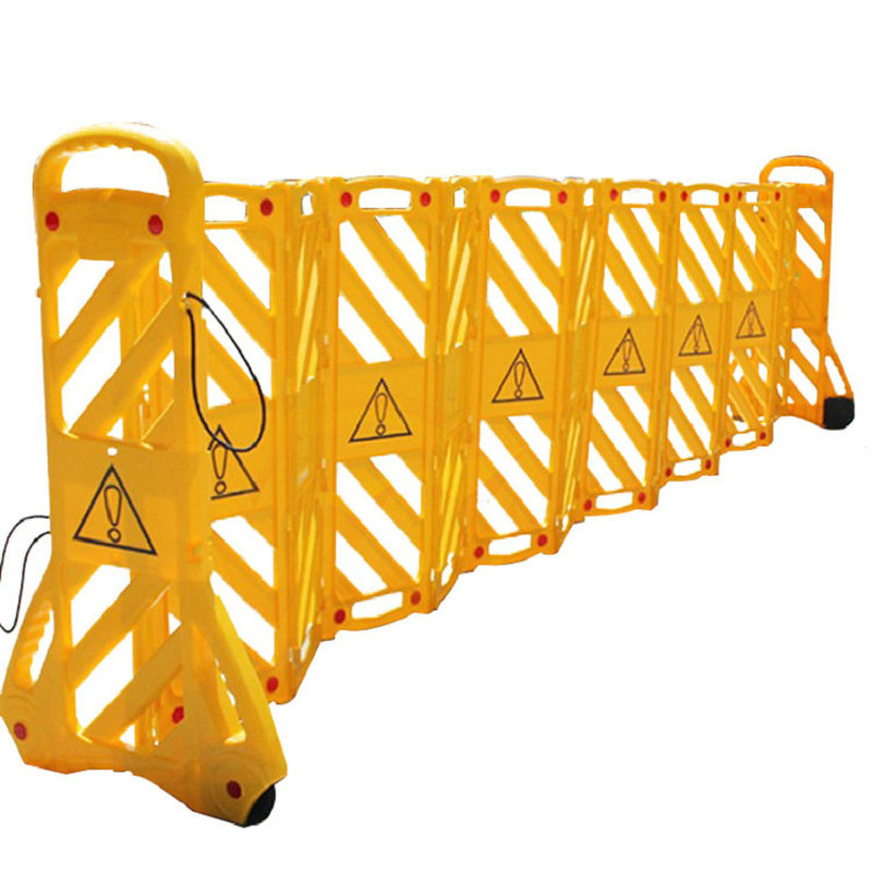 Tijdelijke Plastic Road Safety Products Traffic Portable Folding Barrieres Uitbreiding Barrier