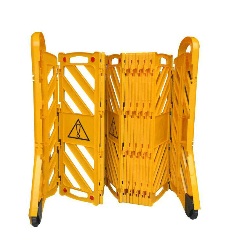 Plastic Crowd Control Exandable Barricade Traffic Car Security Barrier