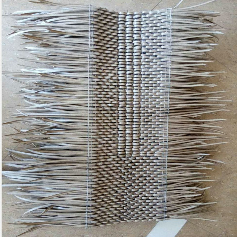 PVC PE vuurbestendig pvc artificial thach cled synthetic viro thach dakbedekking materials similed Straw