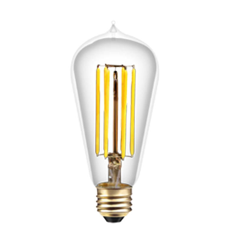 ST64 Heldere pandant lamp superenergie besparende led filamentlicht